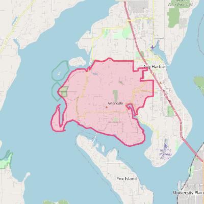 Map of Artondale