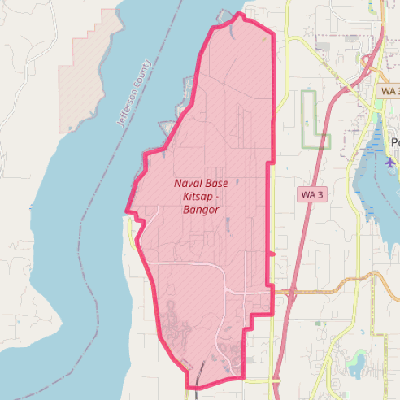 Map of Bangor Base