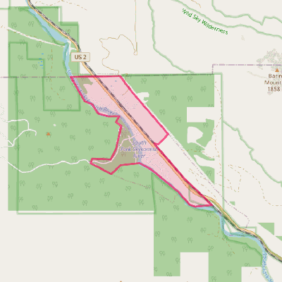 Map of Baring