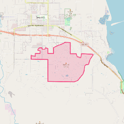 Map of Bell Hill