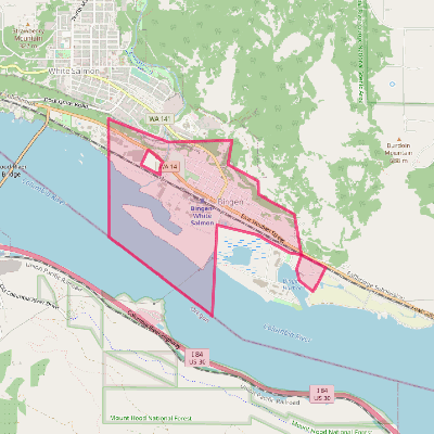 Map of Bingen