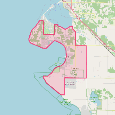 Map of Birch Bay