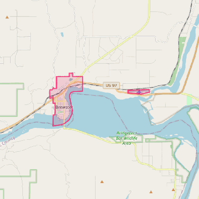 Map of Brewster