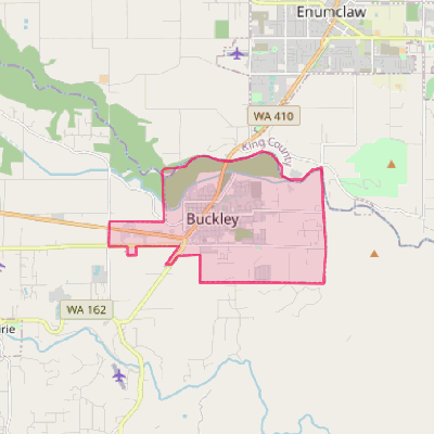 Map of Buckley