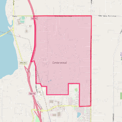 Map of Canterwood