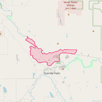 Map of Canyon Creek