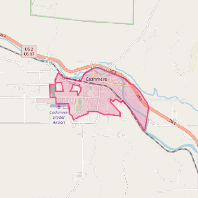 Map of Cashmere