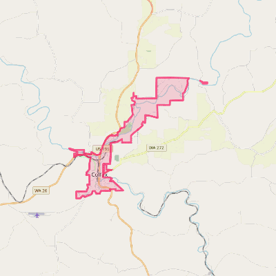 Map of Colfax