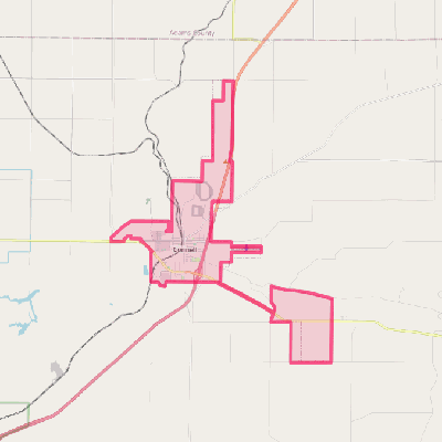 Map of Connell