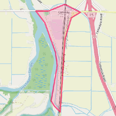 Map of Conway