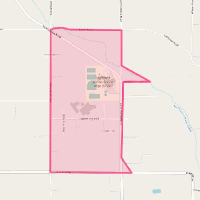 Map of Cowiche