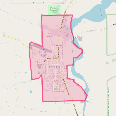 Map of Darrington