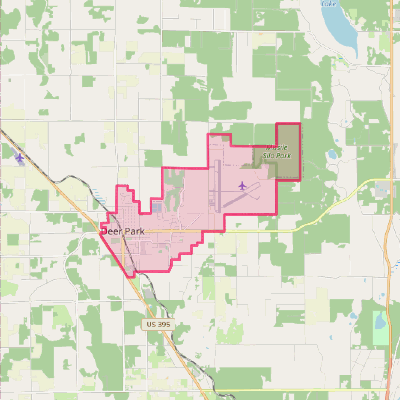 Map of Deer Park