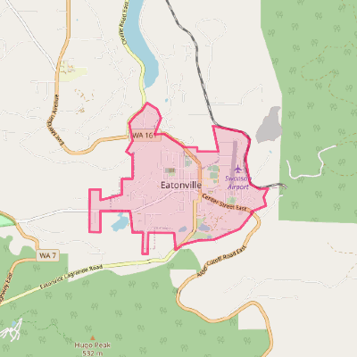 Map of Eatonville