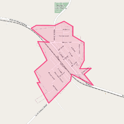 Map of Endicott