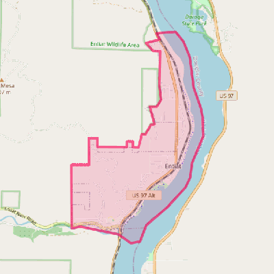 Map of Entiat