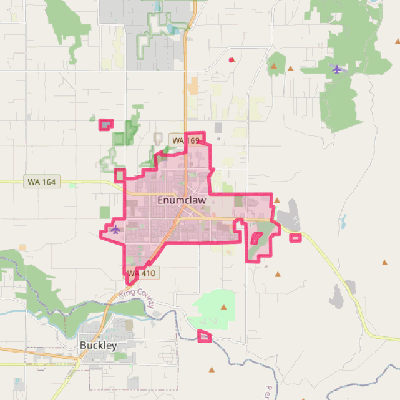 Map of Enumclaw