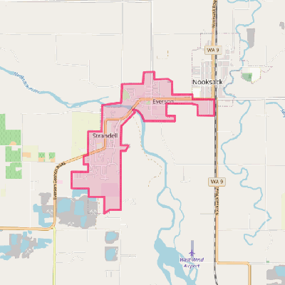 Map of Everson