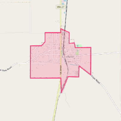 Map of Fairfield