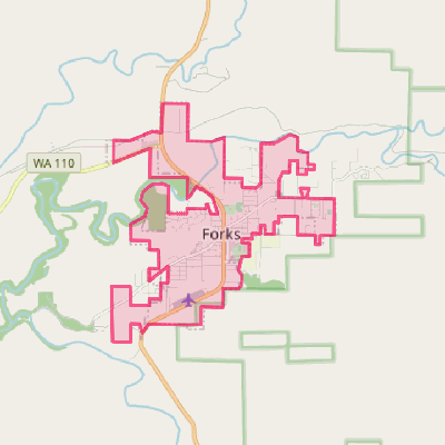 Map of Forks