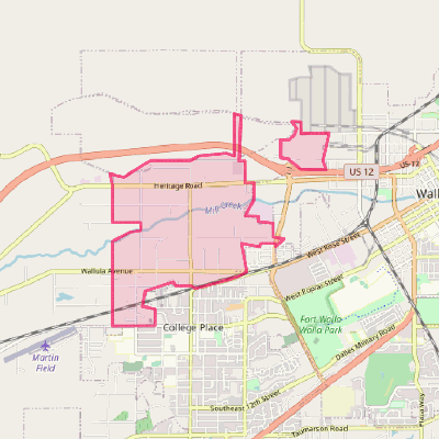 Map of Garrett