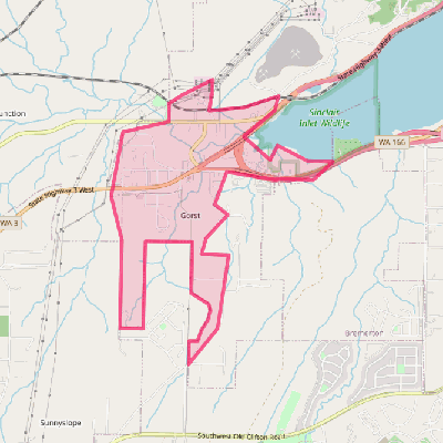 Map of Gorst