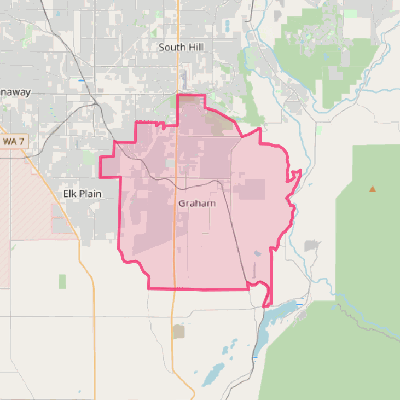 Map of Graham