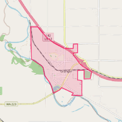 Map of Granger