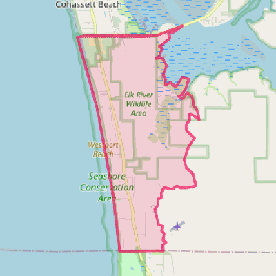 Map of Grayland