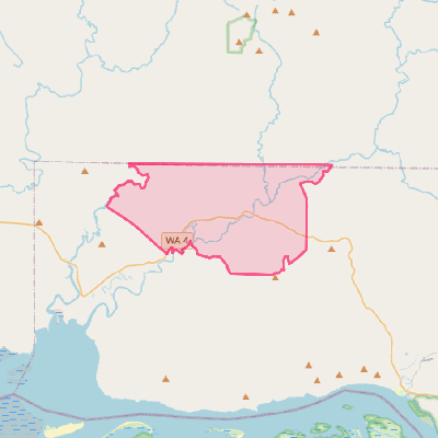 Map of Grays River