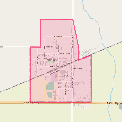 Map of Hartline