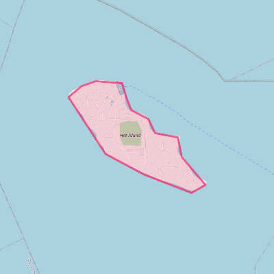 Map of Hat Island