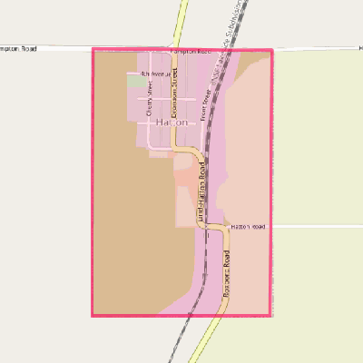 Map of Hatton