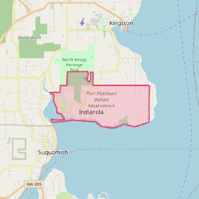 Map of Indianola