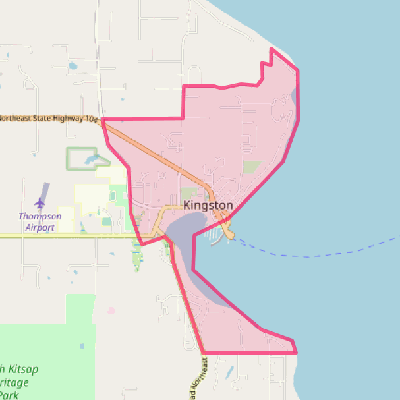 Map of Kingston