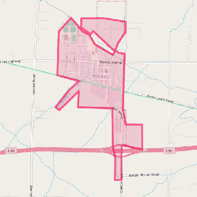 Map of Kittitas