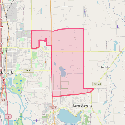 Map of Lake Cassidy