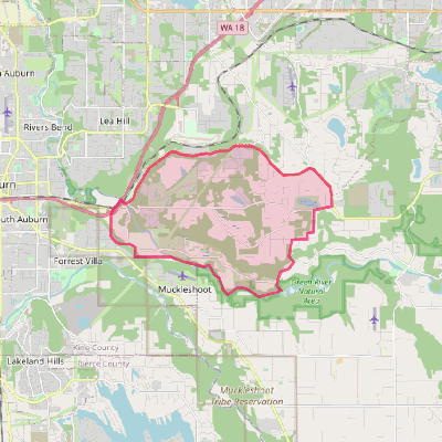 Map of Lake Holm