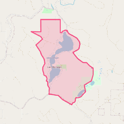 Map of Lake Roesiger