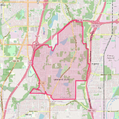 Map of Lakeland South