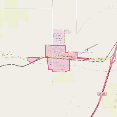 Map of Lind