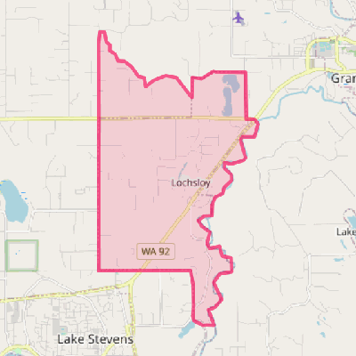 Map of Lochsloy