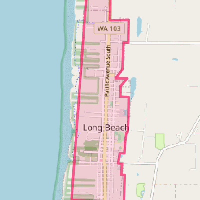 Map of Long Beach