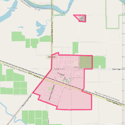 Map of Mabton