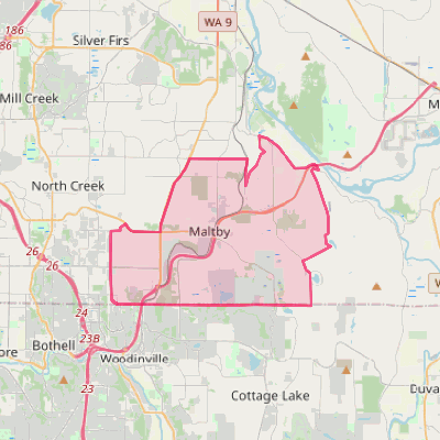 Map of Maltby