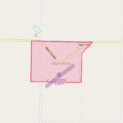 Map of Mansfield