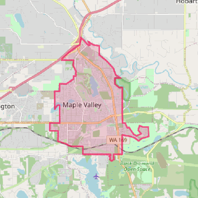 Map of Maple Valley