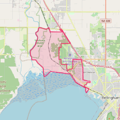 Map of Marietta-Alderwood