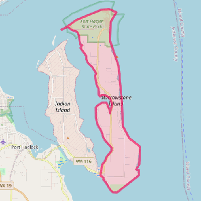 Map of Marrowstone