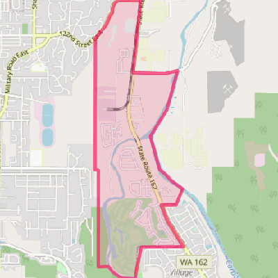 Map of McMillin